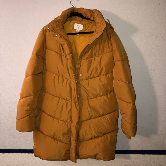 Forever 21 Jackets & Blazers - Forever 21 long mustard coat